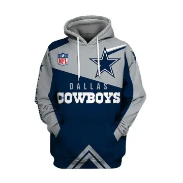 2023 Dallas Cowboys Zipper Hoodie Hooded Sweatshirt Casual Sports Jacket  Gift