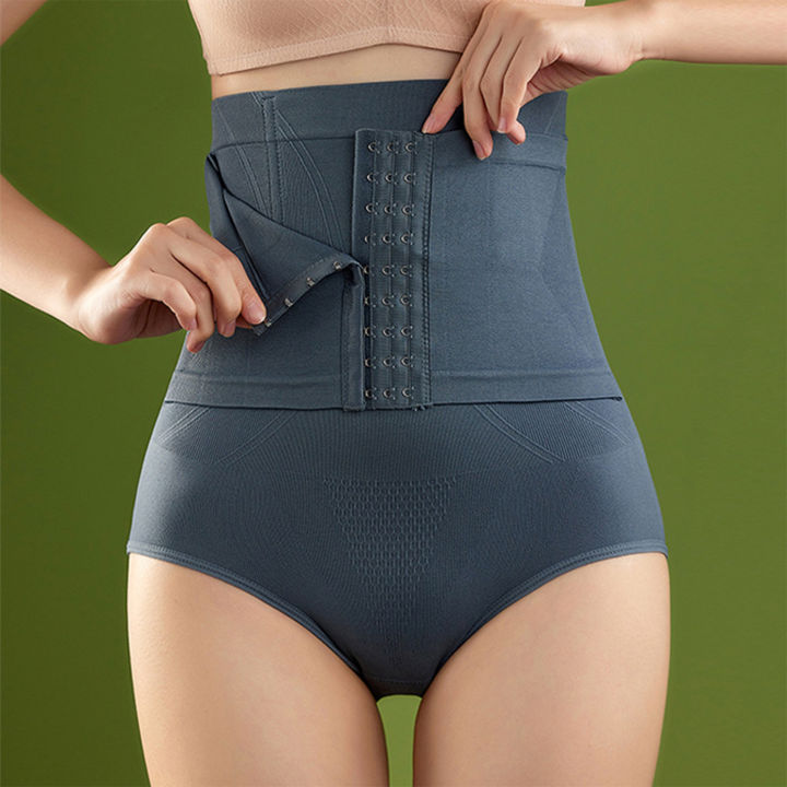 กางเกงชั้นในกระชับหน้าท้องเอวสูงหลังคลอดแถบคาดท้องความเป็นแม่ชุดชั้นในคนท้องเร่งการฟื้นตัวหลังคลอด