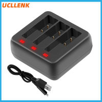 Battery Charger Hub Battery LED Charger For DJI OSMO Action 3 Camera Battery USB Charg Hub Sport Camera Accessories