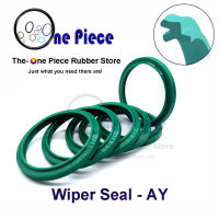 20PCS AY Wiper seal ID=14-100mm Dust ring double lip seal hydraulic cylinder parts industry Polyurethane PU Rubber scraper ring