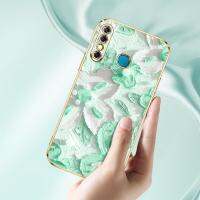 เคสโทรศัพท์สำหรับ Infinix สายคล้อง X650D X650B 8 X650C ลายดอกไม้สไตล์ภาพวาดสีน้ำมันแบนเคสนิ่มเคลือบอิเล็คโทรเพลท