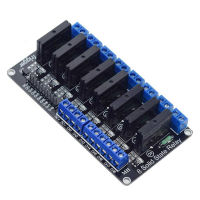 Omron รีเลย์250V 2A สำหรับ Arduino SSR 5V 8ช่องโมดูลโซลิดสเตทรีเลย์ระดับต่ำ