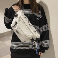 Street Hip-hop Waist Bag High Capacity Unisex Chest Pack Shoulder Bags Fashion New Trend Fanny Pack Woman Nylon Belt Bag Purse Running Belt