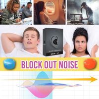 1 Pair Anti-slip Ear Plugs Noise Blocking Soundproof Earplug Noise-canceling Sleep Soft Comfortable Unique Sleeping Ears Cap Ear Protection