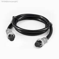 ♗ Customizable 1m 2m Extension Wire GX12 LED Waterproof Electrical Female 2 Plug Aviation Connector Adapter M12 2 3 4 5 6 7 Pin