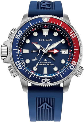 Citizen Promaster Aqualand Eco-Drive Movement Mens Watch Blue