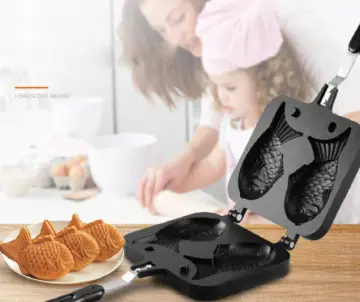 1pc Donut Maker - Home Bread Machine - Crepe Maker - Mini Baking Cake  Waffle Machine - Sandwich Maker Breakfast Machine