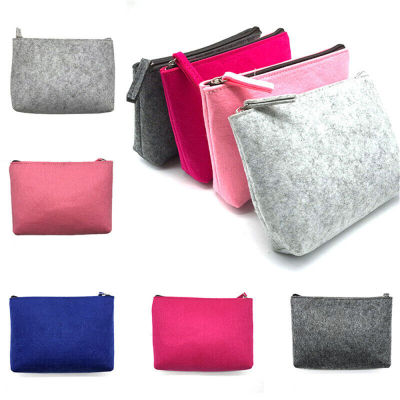 Handbag Mobile Power Bag Fashion Laptop Accessories Bag Felt Storage Bag Purse Pouch Cosmetic Bag