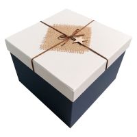 【Ready】? Advanced ins style Christmas gift box empty box large capacity gift box mens birthday gift gift box