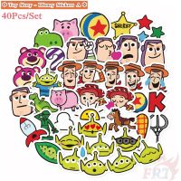 ❉ Series A Cartoon สติ๊กเกอร์ ❉ 40PcsSet DIY Decals สติ๊กเกอร์ for Album Diary Laptop Scrapbooks Skateboard