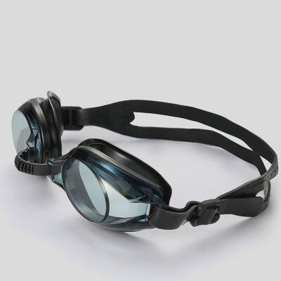 Swimming goggles anti-fog anti-ultraviolet high-definition flat mirror adult boys and girls silicone swimming diving goggles Goggles