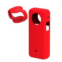 1pcs Waterproof Camera Protective Case Panoramic Camera Protector for Insta360 X3-Red