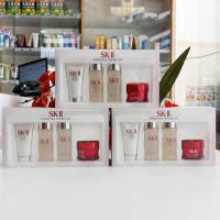 SK-II Essential Travel Kit 4 ชิ้น ขาวชุ่มชื้นรูขุมขนหดตัวยกกระชับผิวบรรเทาสิวและเพิ่มความหมองคล้ำ