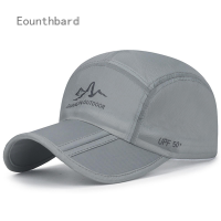 Eounthbard ผู้ชายผู้หญิงแฟชั่นฤดูร้อนแห้งเร็วบางเฉียบระบายอากาศหมวกเบสบอล Snapback พับกีฬากลางแจ้งเดินป่าภูเขาหมวก