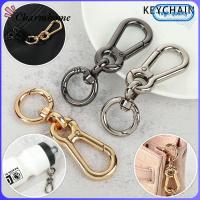 CHARMHOME Push Trigger ประตูชุบ เครื่องมือกลางแจ้ง Carabiner Purses Handbags Spring Gourd Buckles Snap Clasp Clip Bag Belt Buckle