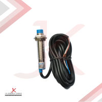 Inductive proximity sensor Proximity sensor ตรวจจับโลหะ ระยะตรวจจับ 4 mm ชนิด PNP แบบ NO ขนาดตัวเกลียว M12 ใช้ไฟ 6-36Vdc 3 สาย