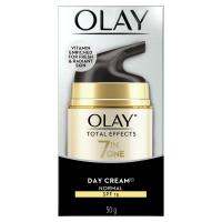 Olay Total Effects 7 in 1 Day Cream Normal SPF15 50g ครีมบำรุงผิวหน้าสูตรกลางวันที่ได้รับความนิยมสูงสุด(ครีมบำรุงผิวหน้า, ครีมลดเลือนริ้วรอย)