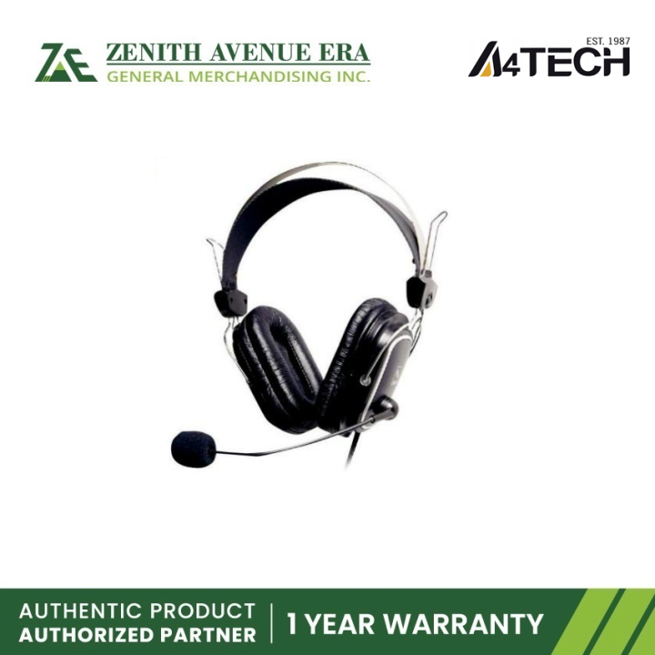 A4Tech HS50 Headset Black A4Tech Headset Headsets Headset