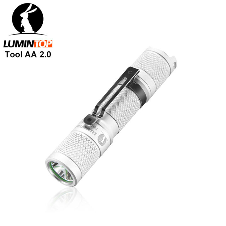 14500 flashlight AA flashlight Lumintop TOOL AA Mini EDC flashlight 650  lumens 127 meters pocket flashlight with memory Lazada PH