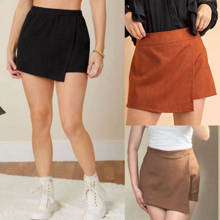 skirt in the front shorts in the back