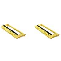 2X the Yellow Main Brush Cover of the Sweeper is Suitable for ILIFE A4 A4S T4 X430 X432