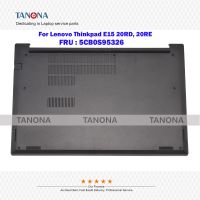 Orig ใหม่5CB0S95326 AP1D6000400สีดำสำหรับ Lenovo Thinkpad E15 Gen 1 20RD ฝาครอบฐาน FE5A0 20RE ตัวพิมพ์เล็กฝาครอบ D เคสด้านล่าง