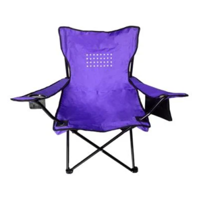 Folding camping chair for relaxation (max load 100 kg.) size 48x48.5x79 cm.