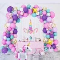 「 ANN Hardware 」136PcsPink PastelBirthday บอลลูน GirlArchParty DecorationsGlobos Baby Shower Baptism