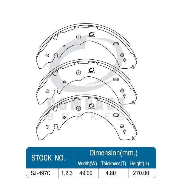 compact-brakes-ผ้าเบรคหลัง-ดรัมเบรค-chevrolet-corolado-2wd-4wd-โคโรลาโด-ทั้งขับสองและขับสี่-2-5-2-8-ปี-2012-ขึ้นไป-tcn-497