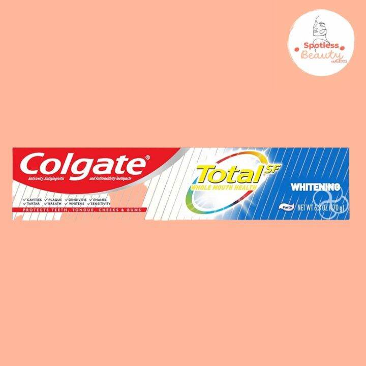 Spotless Beauty Colgate Total Whitening Toothpaste 170g Lazada PH