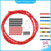ชุดสายเบรคจักรยานยาว1.1เมตร,ชุดปลอกหุ้มอะลูมินัมอัลลอยชุดยกแรงสำหรับจักรยานถนนพับเสือภูเขา