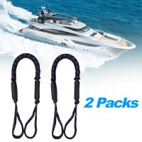 2Pcs/Set Bungee Dock Line Mooring Rope For Boat 4 Ft 2 Ropes Rope Boat Jet Ski Kayak Pontoon PWC Boat Buffer Accessories