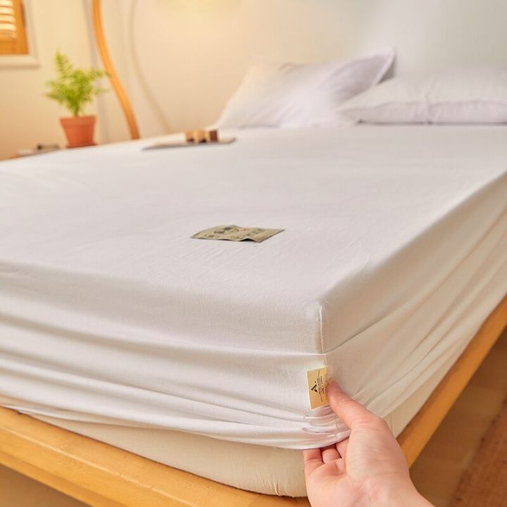 ผ้าคลุมป้องกันฝุ่นผ้าปูที่นอนพอดี1-100-เตียงควีนผ้าปูที่นอนผ้าคลุมฟูกอเนกประสงค์พร้อมผ้าปูเตียงยืดหยุ่น