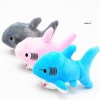 NEW 3Colors , Size 18*10CM And 7CM Stuffed Shark Ocean Animal Plush Toy Doll , With Keychain Gift