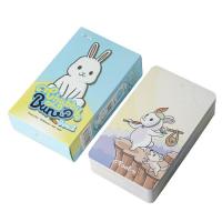 Chubby Bun Rabbit Tarot Cards New High-Quality Board Games Cute Series Tarot For Fate Divination Party Entertainment Card Games calm