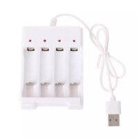 เครื่องชาตถ่าน AA 1.2V 700mAh ชาตเร็ว ชาตได้  4 ช่องพร้อมสาย  USB