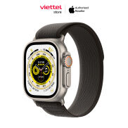 Apple Watch Ultra viền Titanium dây Trail Loop size S M 49mm Chính hãng