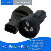 【Special offer】 Jorอินโด IEC320 C14เป็น AU PDU CONVERTER 320 C14 Para SAA อะแดปเตอร์ไฟฟ้าหญิง3ขา