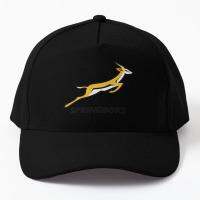 【KFAS Clothing Store】 Springboks รักบี้2019 Springbok รักบี้เบสบอลหมวกหมวกผู้หญิงกลางแจ้งปลา Bonnet ฤดูใบไม้ผลิ Snapback สีทึบสีดำ Casquette