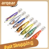 ARQEAR529453 10G 80Mm ตะกั่วเรืองแสงตะขอปลาหมึกเหยื่อล่อปลาหมึกอุปกรณ์ตกปลาเหยื่อกุ้งไม้