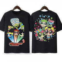 เสื้อยืดพรีเมี่ยม??Power Puff Girl t-shirt️ เสื้อยืดผ้าฟอก Unisex Cotton  งานใหม่ ทำเก่า ผ้าฟอกเฟดนุ่มไร้ตะเข็บข้าง สกรีนจม หน้าหลัง ️️