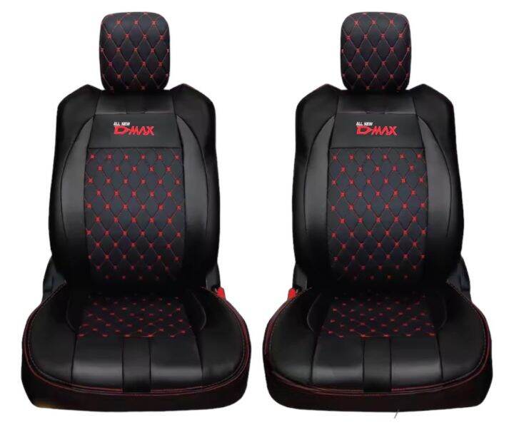 ส่งฟรี-1-คู่-หุ้มเบาะรถยนต์แบบสวมทับ-ลาย-vip-5d-d-max-2020-2022