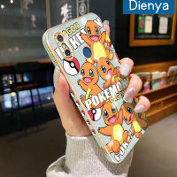 เคส Dienya สำหรับ Xiaomi MI 8ใหม่การ์ตูน Pokemon พื้นผิวขอบสี่เหลี่ยมเคสชุบซิลิก้าเจลนิ่มกันกระแทกเคสมือถือรวมทุกเลนส์กล้องถ่ายรูปฝาครอบป้องกัน