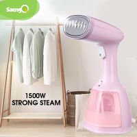 saengQ Steam Iron Garment Steamer Handheld Fabric 1500W Travel Vertical 350ml Mini Portable Home Travelling For Clothes Ironing