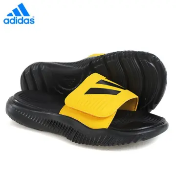 Men's adidas swim on sale alphabounce basketball slides