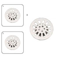 Black Bathroom Square Shower Drain Stainless Steel Floor Drainer Trap Waste Grate Round Cover Hair Strainer Dropshipping Traps Drains