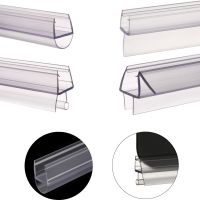 4-12mm Bath Shower Screen Door Seal Strip Useful Rubber Seal Gap Window Door Weatherstrip Household Hardware Home Improvement