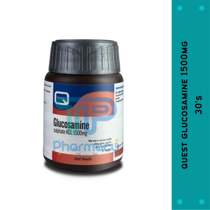 QUEST GLUCOSAMINE SULPHATE KCL 1500MG 30'S Lazada