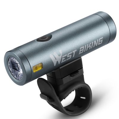 WEST BIKING Super Bright T6 LED Bike Front Lights Powerful USB Rechargeable Bicycle Headlight Waterproof Bicycle Light Bicycle Accessories Black