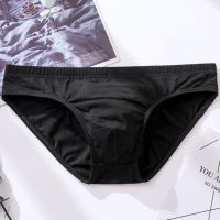 【YF】☢✤▼  Men Briefs Breathable U Convex Low-Rise Underpants Homme Classic Basics Quick-Dry